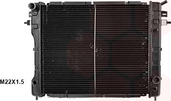Van Wezel 37002089 - Radiator, racire motor aaoparts.ro