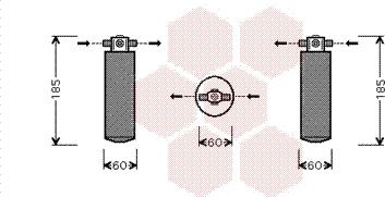 Van Wezel 3700D393 - Uscator,aer conditionat aaoparts.ro
