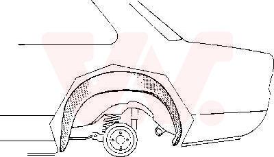 Van Wezel 3723446 - Aripa interioara aaoparts.ro