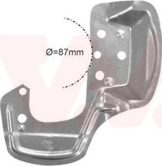 Van Wezel 3776371 - Protectie stropire,disc frana aaoparts.ro