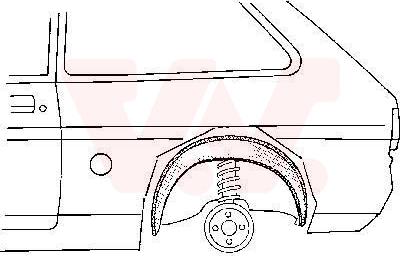 Van Wezel 3770445 - Aripa interioara aaoparts.ro