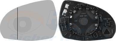 Van Wezel 2902837 - Sticla oglinda, oglinda retrovizoare exterioara aaoparts.ro