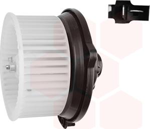 Van Wezel 2527773 - Ventilator, habitaclu aaoparts.ro