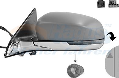 Van Wezel 2128825 - Oglinda exterioara aaoparts.ro