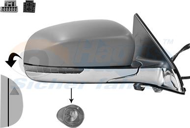 Van Wezel 2128826 - Oglinda exterioara aaoparts.ro