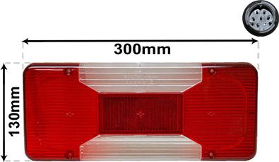Van Wezel 2815925 - Lampa spate aaoparts.ro