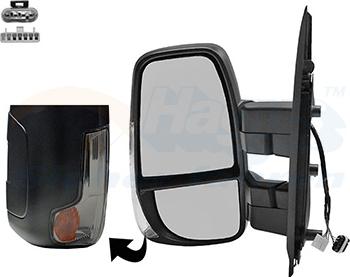 Van Wezel 2818807 - Oglinda exterioara aaoparts.ro