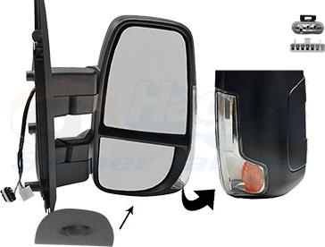 Van Wezel 2817818 - Oglinda exterioara aaoparts.ro