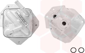 Van Wezel 27013701 - Radiator ulei, ulei motor aaoparts.ro
