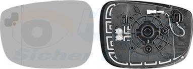 Van Wezel 2773835 - Sticla oglinda, oglinda retrovizoare exterioara aaoparts.ro