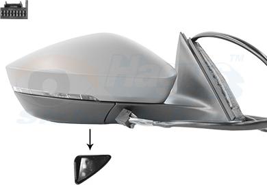 Van Wezel 7638818 - Oglinda exterioara aaoparts.ro