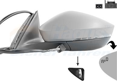 Van Wezel 7638825 - Oglinda exterioara aaoparts.ro