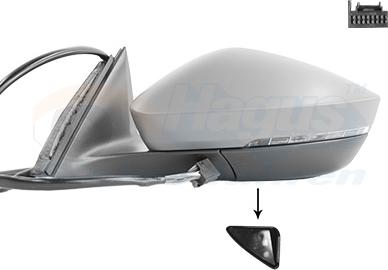 Van Wezel 7638827 - Oglinda exterioara aaoparts.ro