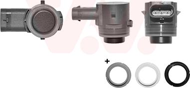 Van Wezel 7624880V - Sensor, ajutor parcare aaoparts.ro