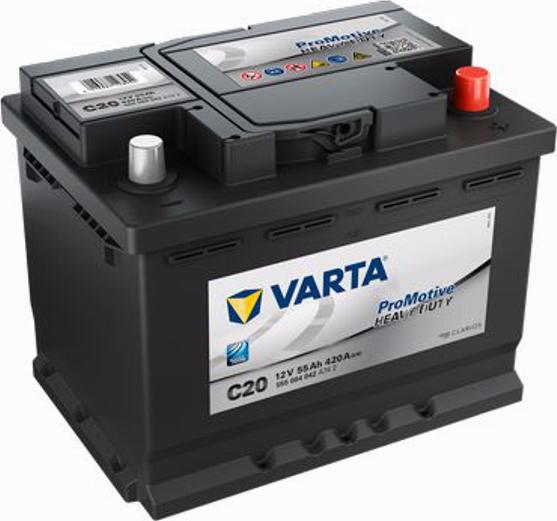 Varta 555 064 042 - Baterie de pornire aaoparts.ro