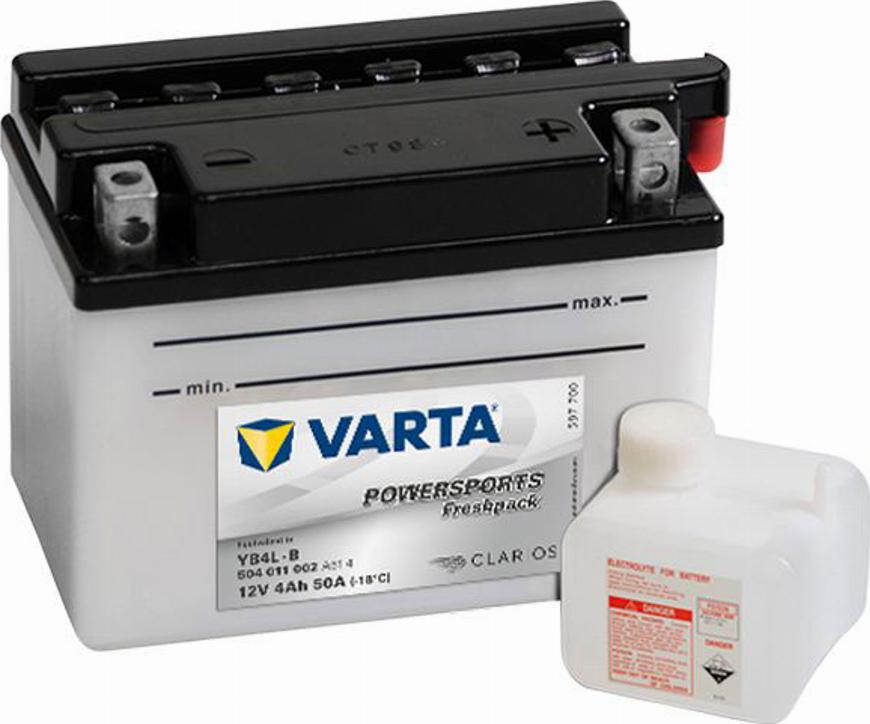 Varta 504011002 - Baterie de pornire aaoparts.ro