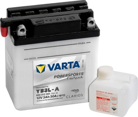 Varta 503012001A514 - Baterie de pornire aaoparts.ro