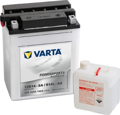 Varta 514011019I314 - Baterie de pornire aaoparts.ro