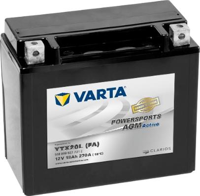 Varta 518909027A512 - Baterie de pornire aaoparts.ro