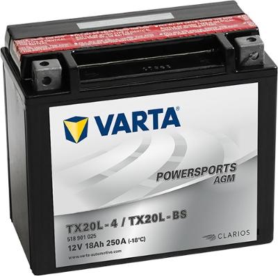 Varta 518901025I314 - Baterie de pornire aaoparts.ro