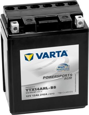 Varta 512918021A514 - Baterie de pornire aaoparts.ro