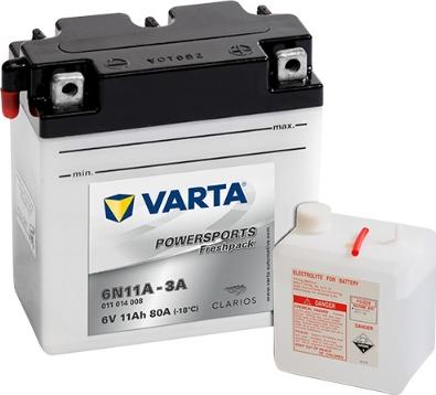 Varta 011014008I314 - Baterie de pornire aaoparts.ro