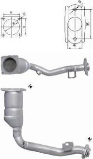 VEGAZ PGK-332 - Catalizator aaoparts.ro