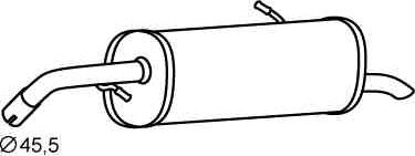 VEGAZ PGS-445 - Toba esapament finala aaoparts.ro