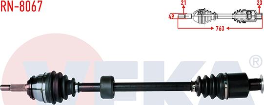 Veka RN-8067 - Planetara aaoparts.ro
