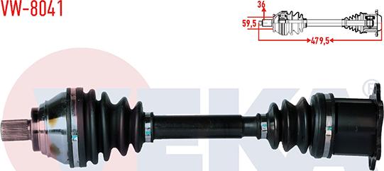 Veka VW-8041 - Planetara aaoparts.ro