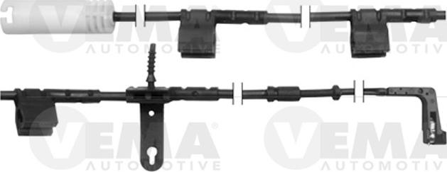 VEMA 117444 - Senzor de avertizare,uzura placute de frana aaoparts.ro