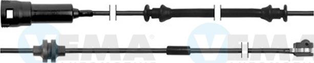 VEMA 117264 - Senzor de avertizare,uzura placute de frana aaoparts.ro
