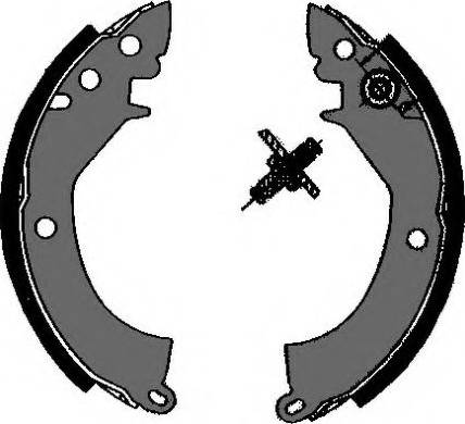 VEMA 84441 - Set saboti frana aaoparts.ro