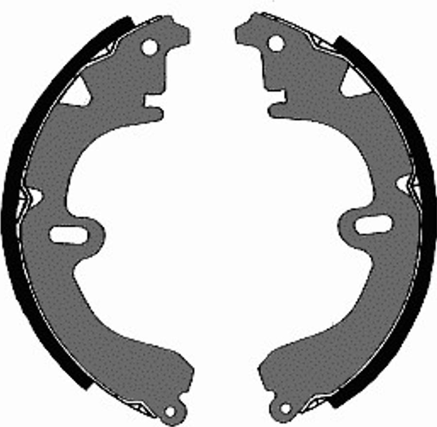 VEMA 84453 - Set saboti frana aaoparts.ro