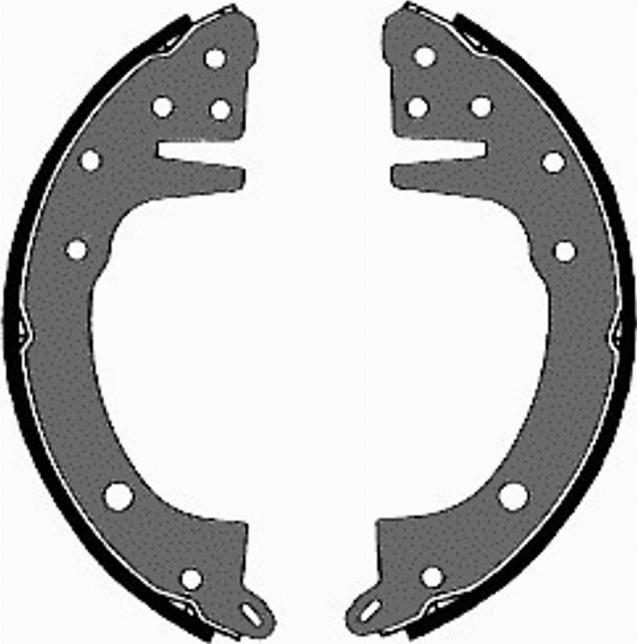 VEMA 84203 - Set saboti frana aaoparts.ro