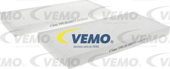 Vemo V46-30-5001 - Filtru, aer habitaclu aaoparts.ro