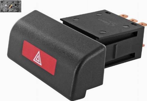 Vemo V40-80-2424 - Comutator ,lumini de avarie aaoparts.ro