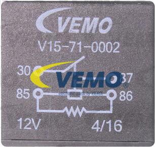 Vemo V15-71-0002 - Releu, curent alimentare aaoparts.ro