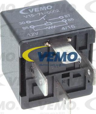 Vemo V15-71-0002 - Releu, curent alimentare aaoparts.ro