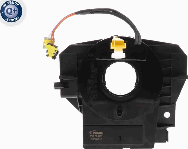 Vemo V33-72-0217 - Arc spirala, Airbag aaoparts.ro
