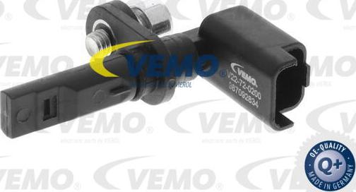 Vemo V22-72-0200 - Senzor,turatie roata aaoparts.ro