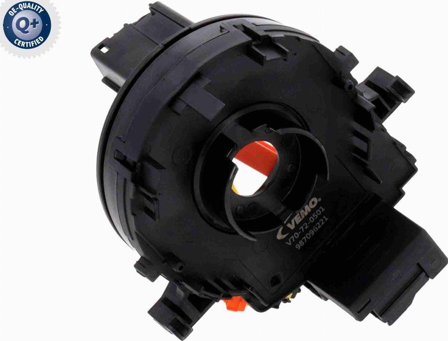 Vemo V70-72-0501 - Arc spirala, Airbag aaoparts.ro
