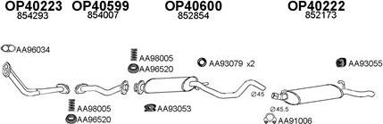 Veneporte 400194 - Sistem de esapament aaoparts.ro