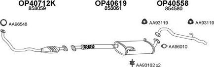 Veneporte 400322 - Sistem de esapament aaoparts.ro