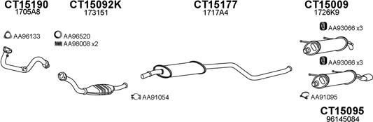 Veneporte 150156 - Sistem de esapament aaoparts.ro