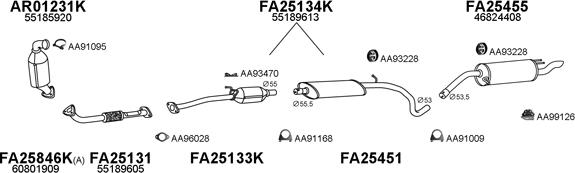 Veneporte 250416 - Sistem de esapament aaoparts.ro