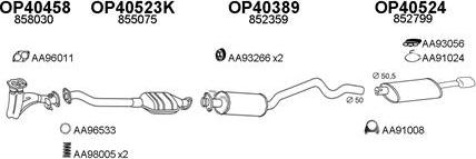 Veneporte 770145 - Sistem de esapament aaoparts.ro