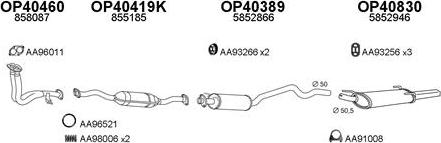 Veneporte 770109 - Sistem de esapament aaoparts.ro
