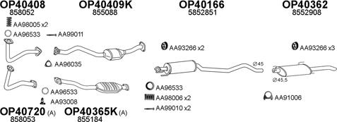 Veneporte 770101 - Sistem de esapament aaoparts.ro