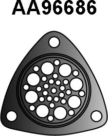 Veneporte AA96686 - Garnitura, racord evacuare aaoparts.ro